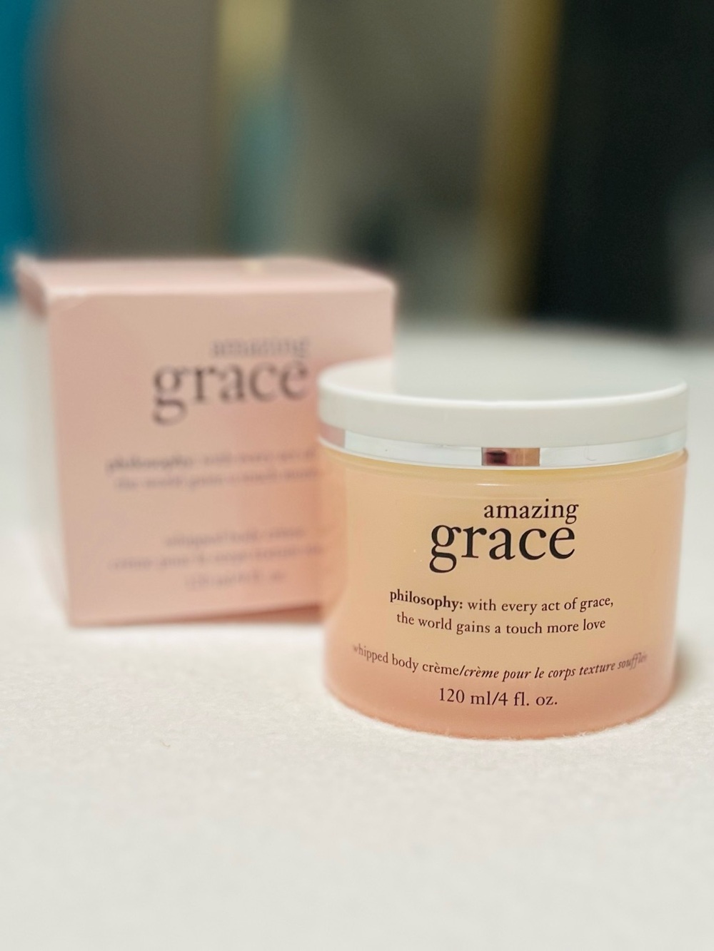 NWT philosophy amazing grace whipped body crème - 4oz